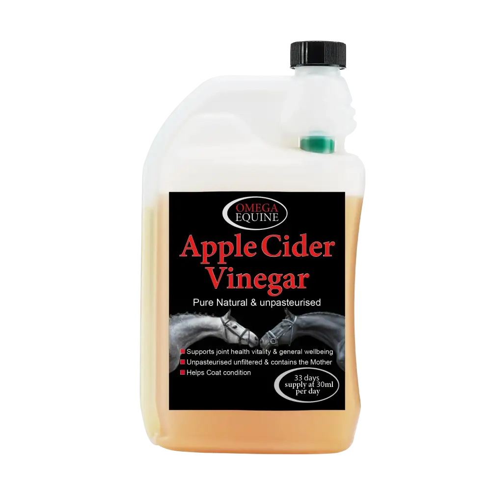 Omega Apple Cider Vinegar 1 Litre Equine Joint Supplements