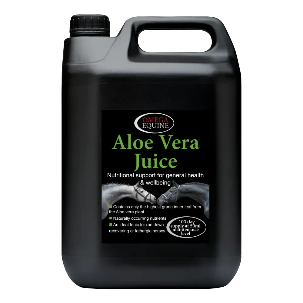 Omega Equine Aloe Vera 5 Litre Horse Electrolytes