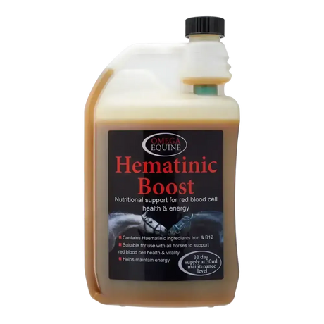Omega Equine Hematinic 1 Litre Calmers For Horses