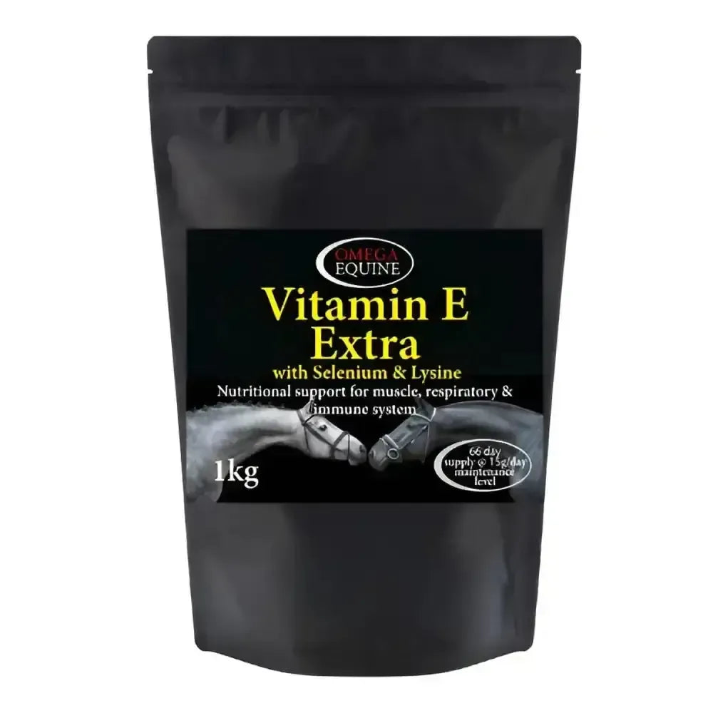 Omega Equine Vitamin E Extra 1kg Performance Supplements