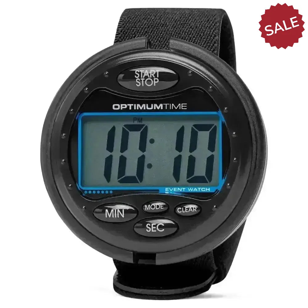 Optimum Time 3-Day Event Watch Red Competition Accessories