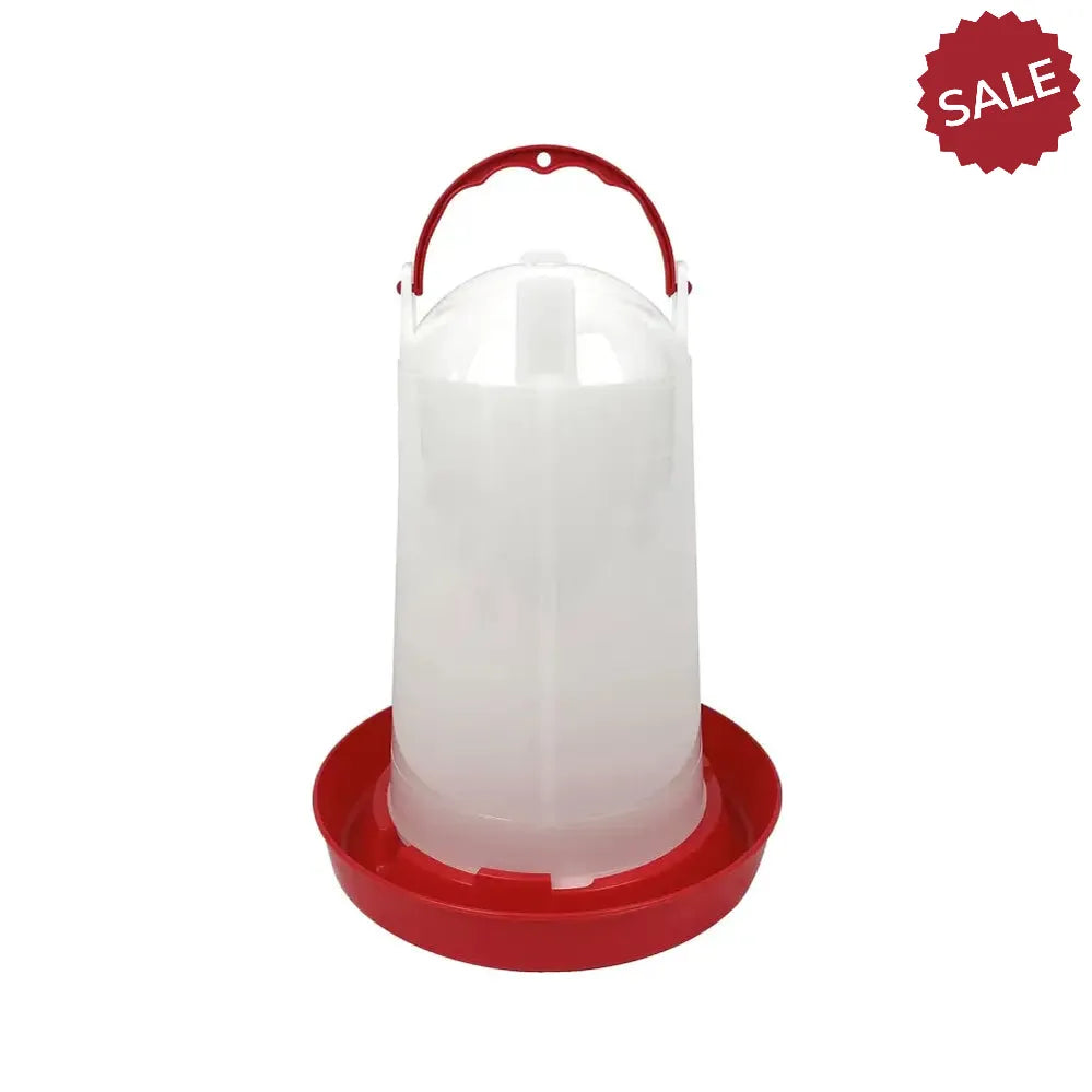 Osprey Drinker Red 3 Litre Red/White Poultry Drinkers