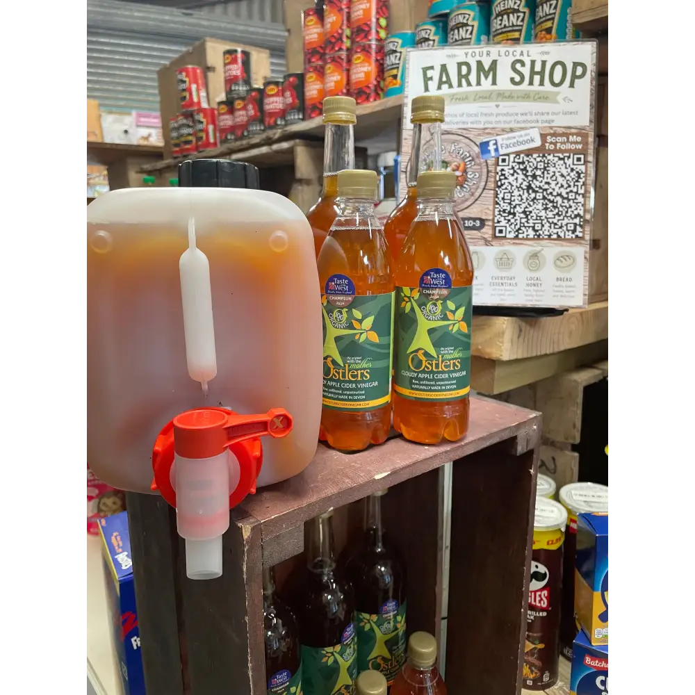 Ostlers Cider Organic Cider Vinegar With Mother Refills
