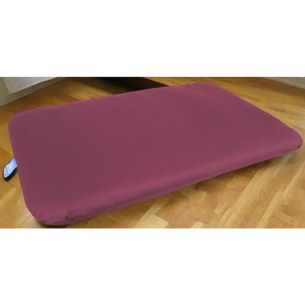 P&L Country Dog Heavy Duty Waterproof Duvet Dog Beds. Small - L 82 cm X W 64 cm X D 9 cm Burgundy Dog Beds