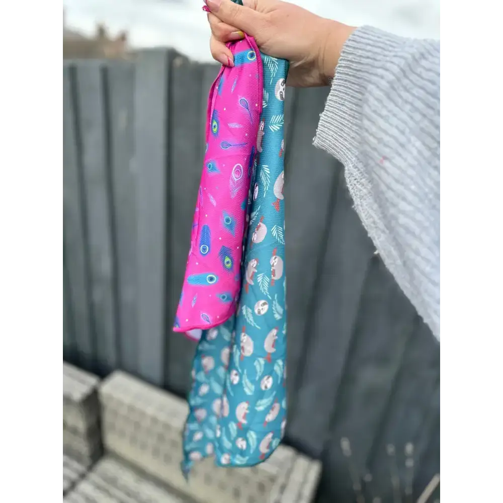 Peacock Power Cooling Bandana S Pet Products