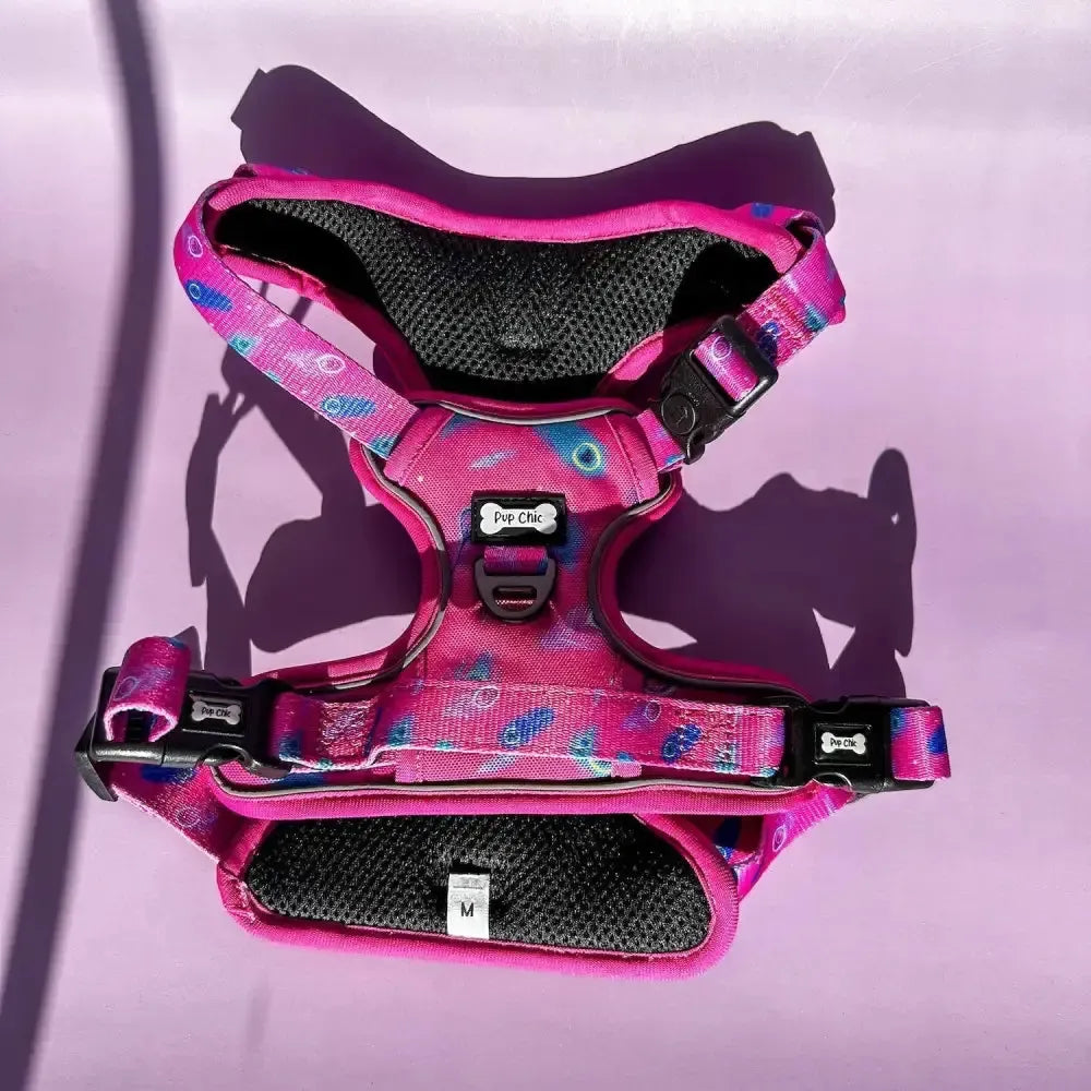 Peacock Power No Pull Tactical Dog Harness XS Pet Collars & Harnesses