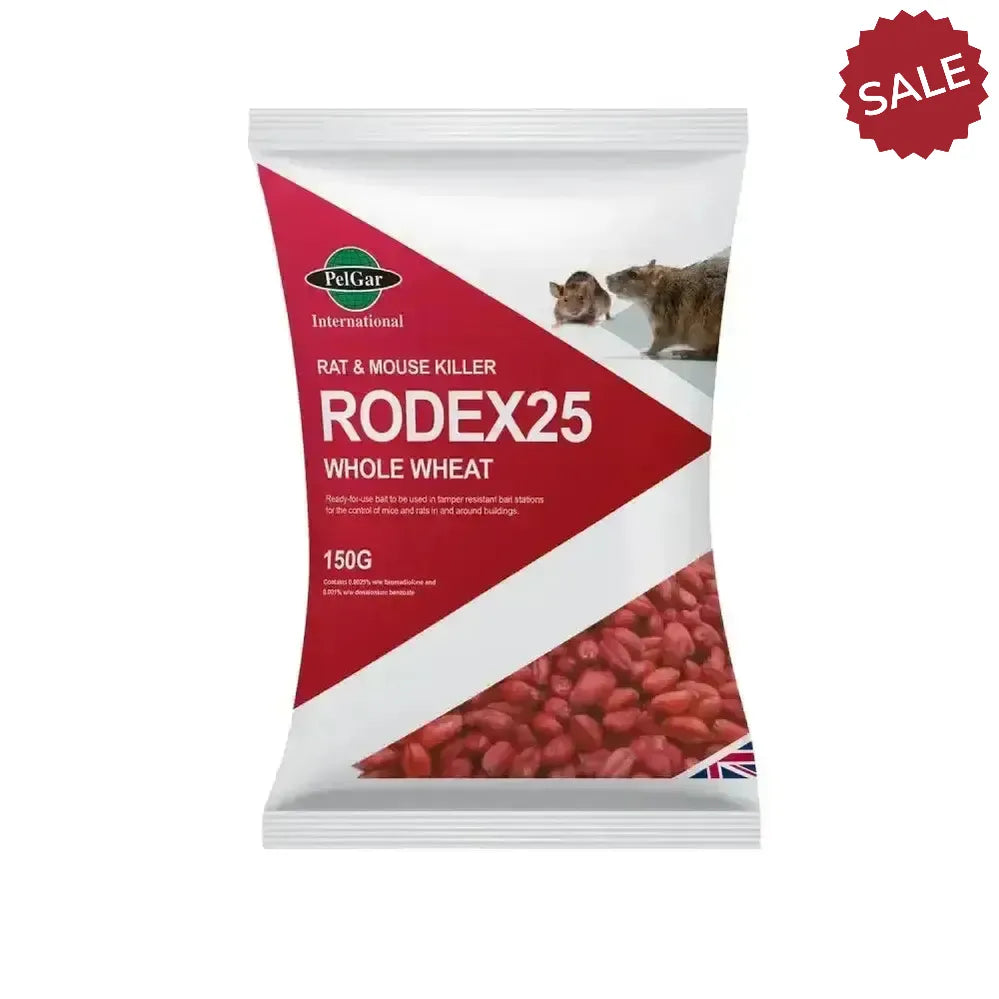 Pelgar Rodex 25 Whole Wheat 150g Pest Control