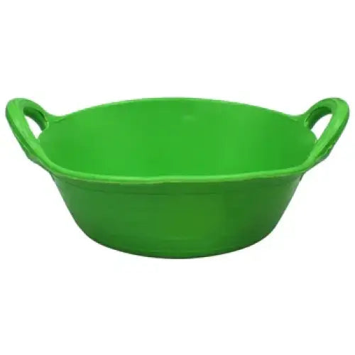 Perry Equestrian Biodegradable Rubber Eco-Skip Feeder 12 Litre Green 12 Litre Buckets & Bowls