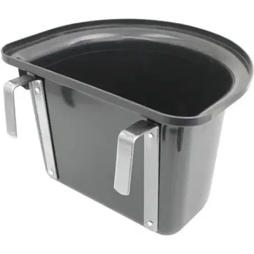 Perry Equestrian Hook Over Portable Manger 12 Litre Black Feed Mangers
