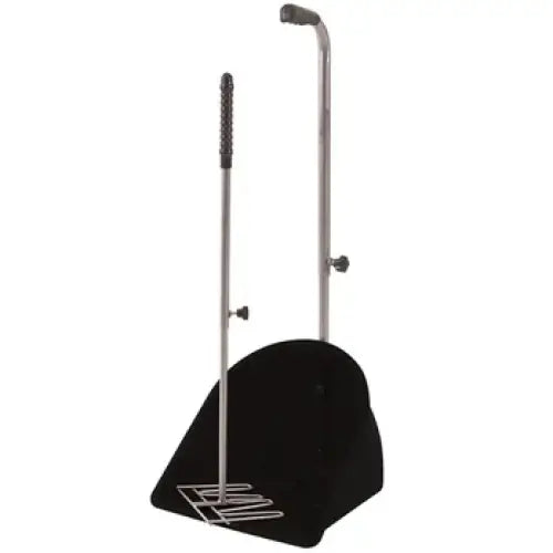 Perry Equestrian Muck Grabber with Retractable Handles No.558 Black Mucking Out