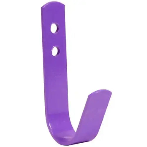 Perry Equestrian Set of 5 General Purpose Tack Room Hooks No.541 Purple Bridle Hooks