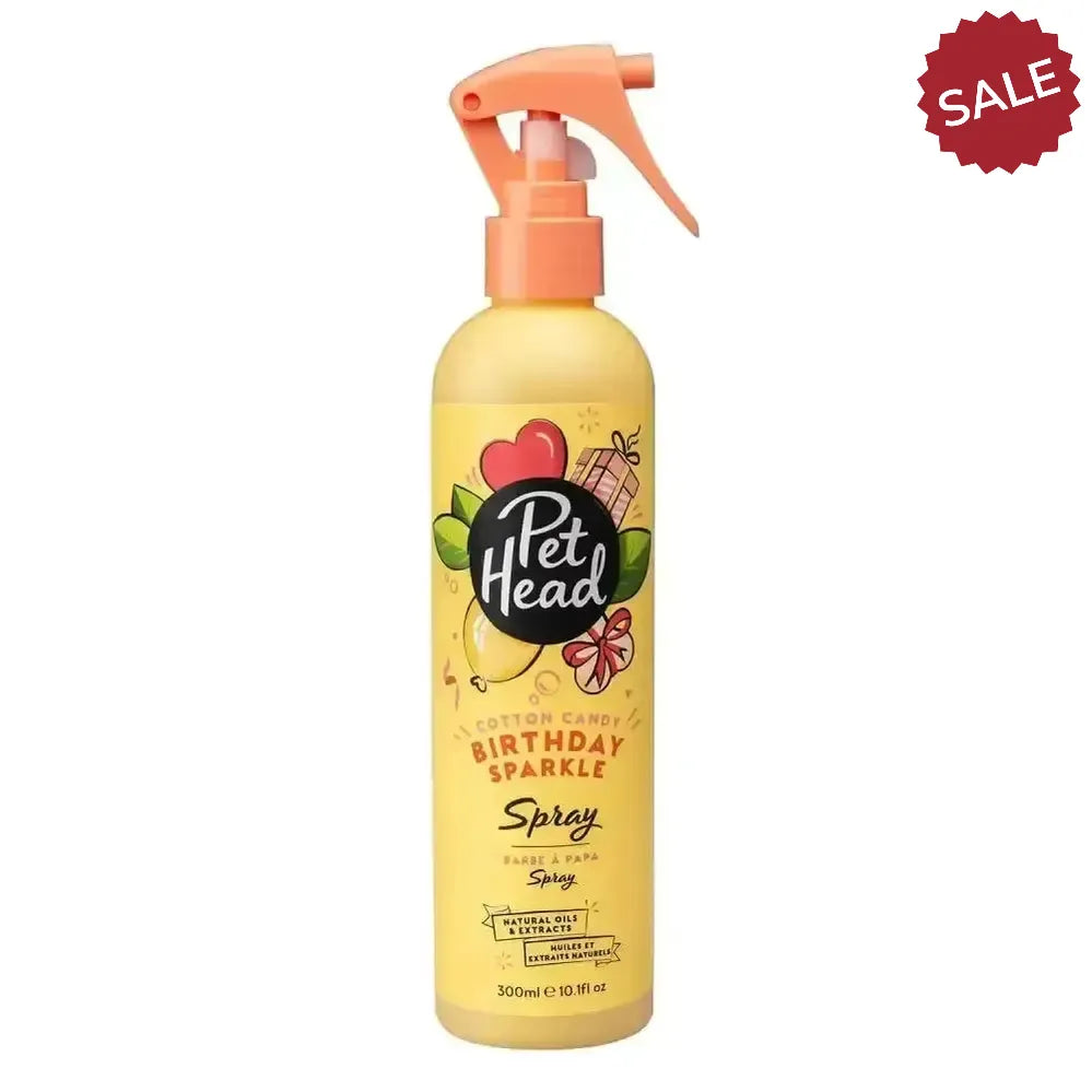Pet Head Birthday Sparkle Spray 300 ml Small Pet