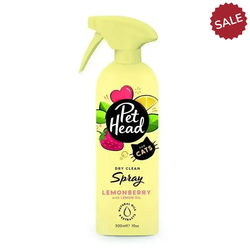 Pet Head Cat Dry Clean Spray 300 ml Small Pet