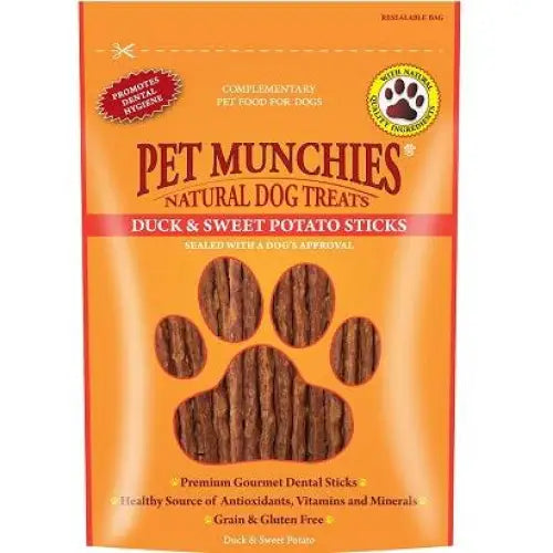 Pet Munchies Dog Treat Dck Swt/Pot 8x90g unallocated