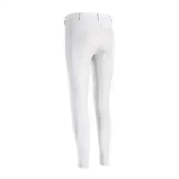 Pikeur Lucinda Grip S7 Full Seat Competition Breeches in White White German 38/ Ladies 10 Breeches