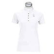 Pikeur Show Shirt Half Sleeve White White German 36 / Ladies UK 8 / 32&quot; Bust Pikeur Show Shirts Barnstaple Equestrian Supplies