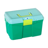 Plastica Panaro Tack Box Medium Reinforced Grooming Bags, Boxes & Kits Forest Black Barnstaple Equestrian Supplies