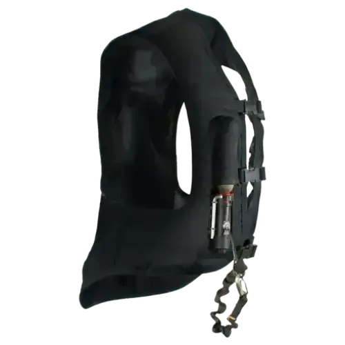 Point Two ProAir Child Air Vest Black Black Childrens S Equestrian Air Vests