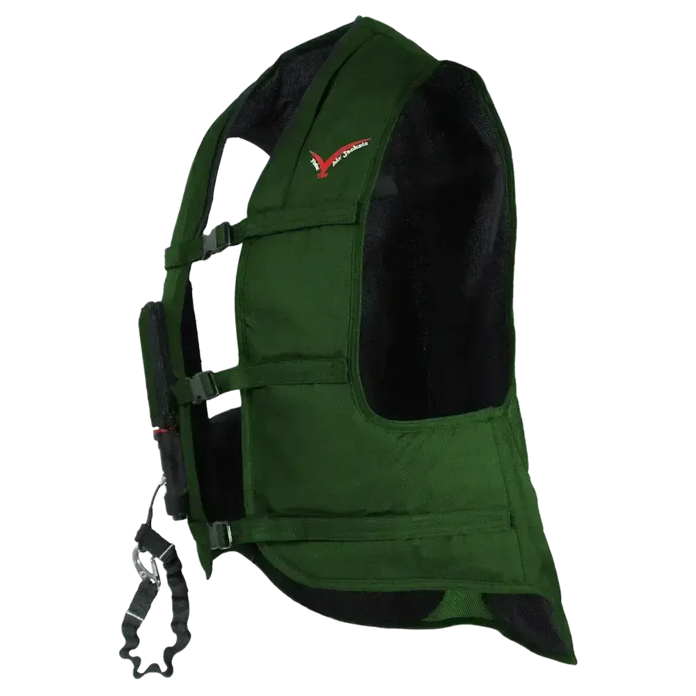 Point Two ProAir Racing Green Equestrian Air Vests Racinggreen Small Equestrian Air Vests