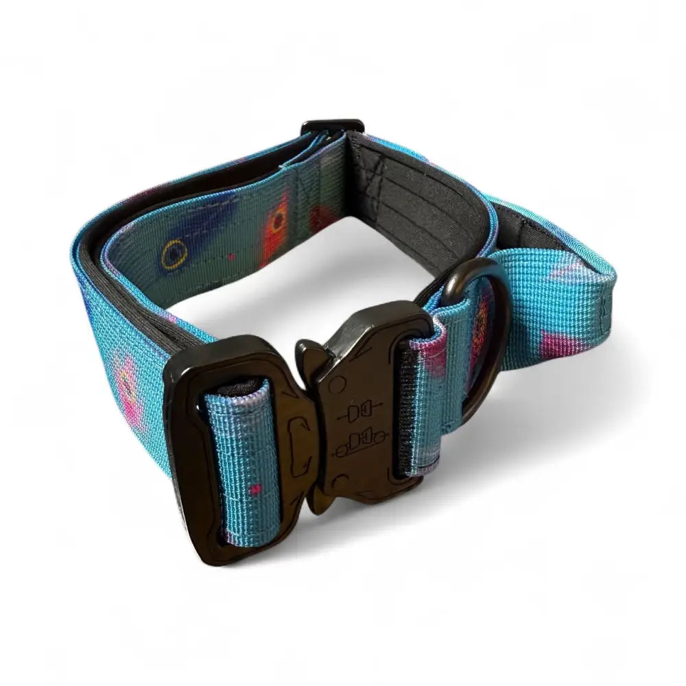 Power Peacock Tactical Dog Collar Medium tactical