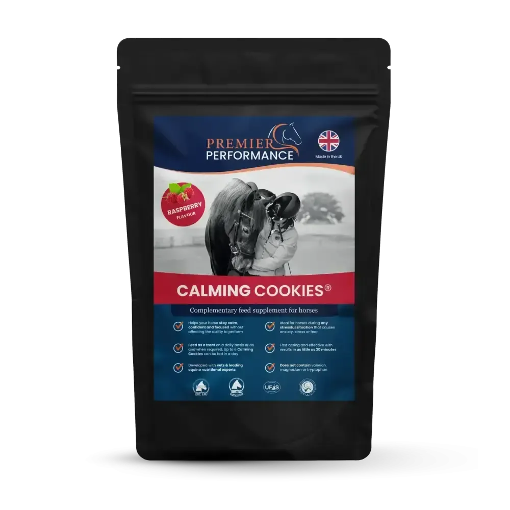 Premier Performance Calming Cookies Raspberry Raspberry 10 Cookies Calmers For Horses