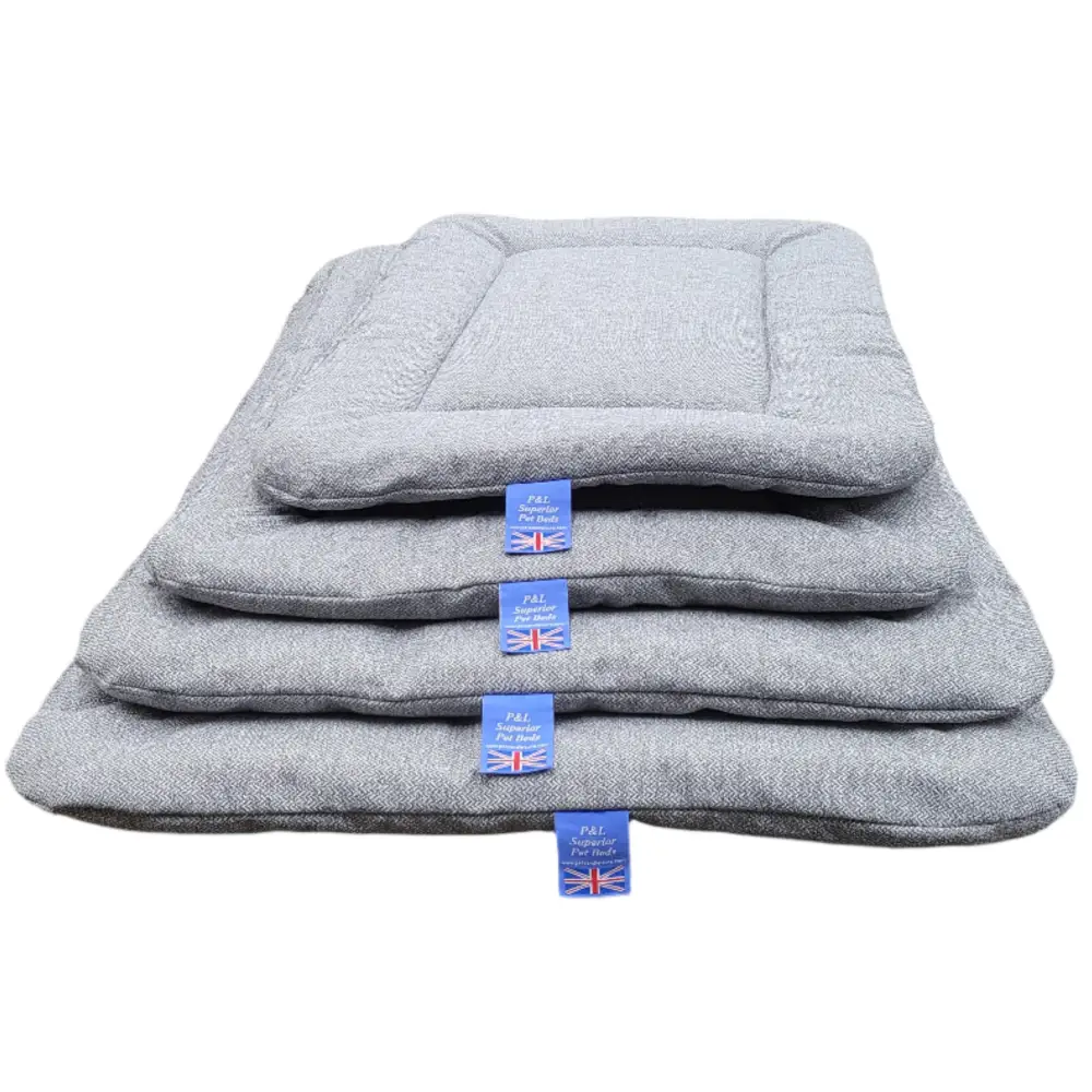 Premium Orkney Tweed Rectangular Pads By P&L Country Dog Beds