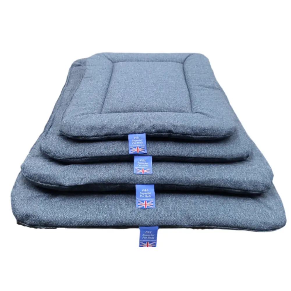 Premium Orkney Tweed Rectangular Pads By P&L Country Dog Beds