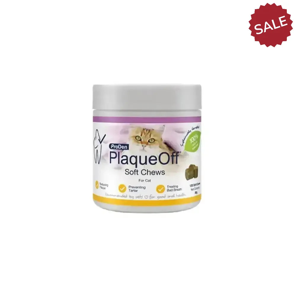 Proden Plaqueoff Soft Chews Cat 120 Pieces Cat Treats