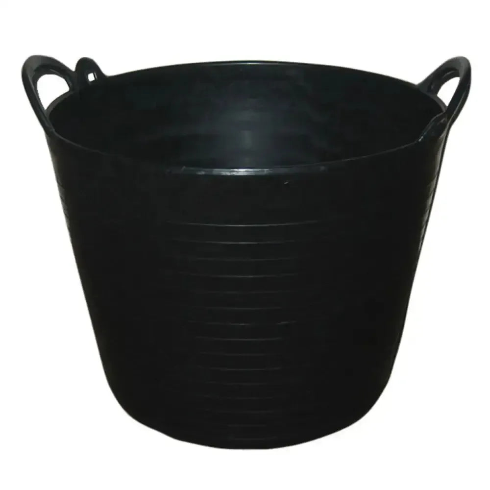 Prostable Flexi Feed Tub 26 Lt 26 Litre Black Buckets & Bowls