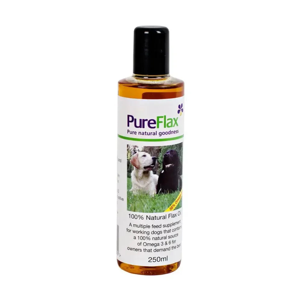 PureFlax Linseed Oil for Dogs 250 ml Dog Supplements