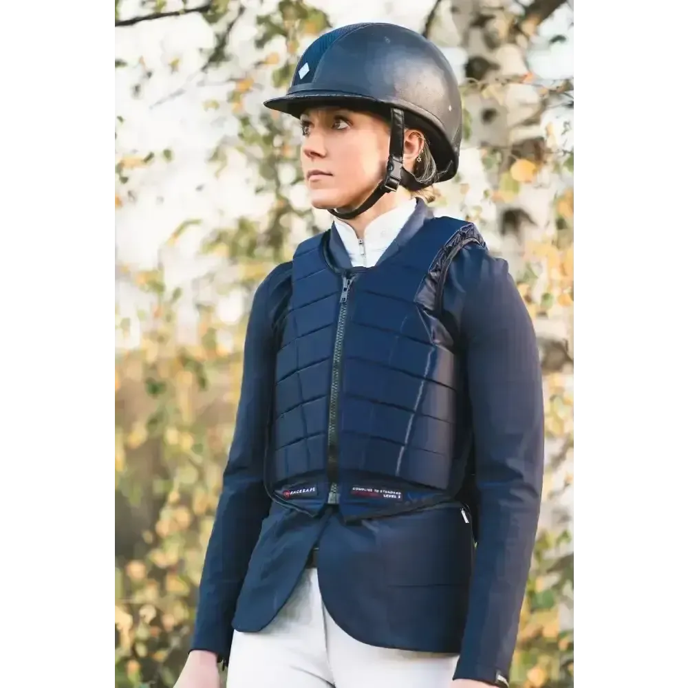 Racesafe RS2010 Childs Body Protector Navy Small Short Body Protectors