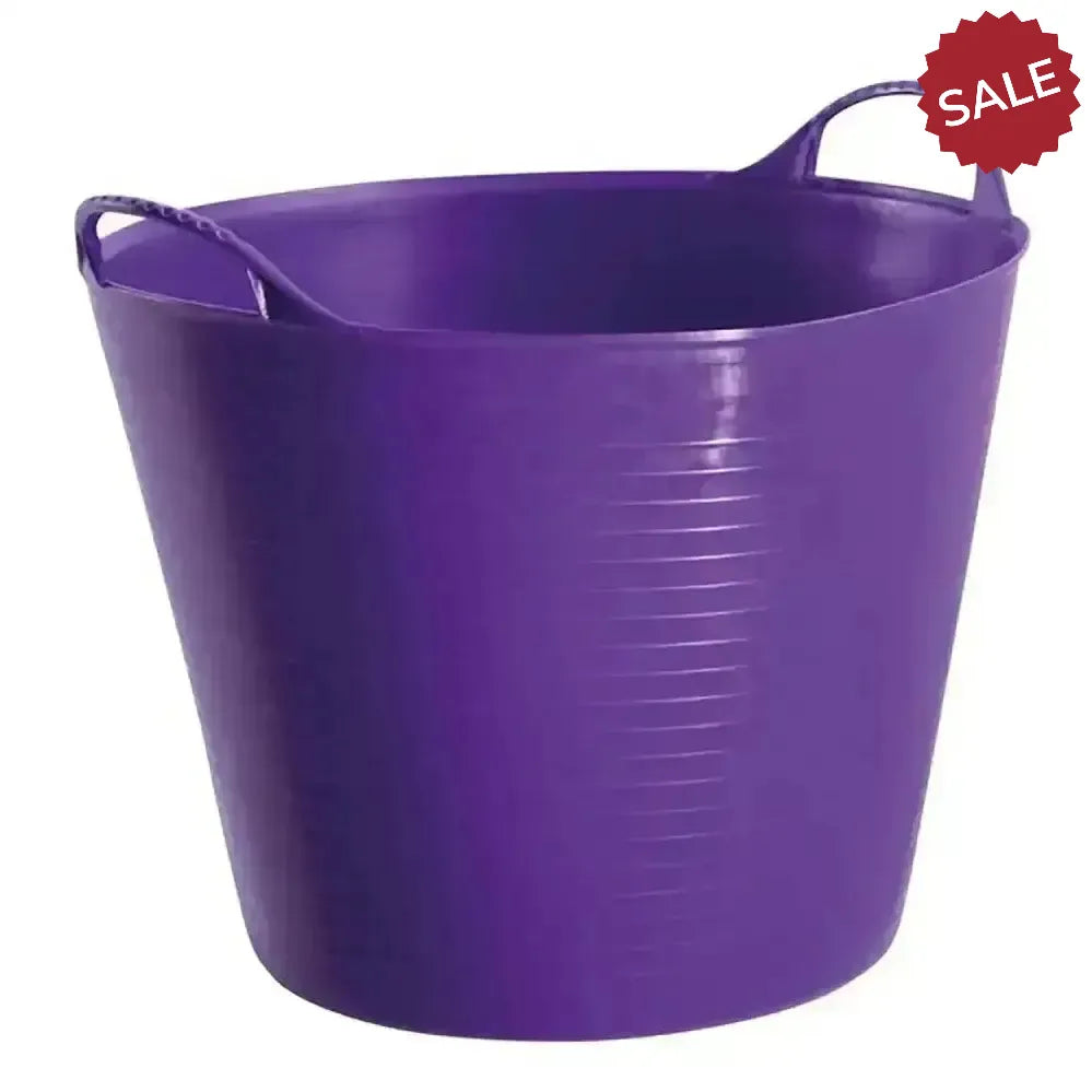 Red Gorilla Flexible Bucket 14L Small Purple Buckets & Bowls