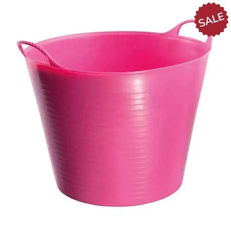 Red Gorilla Flexible Bucket 26L Medium Pink Buckets & Bowls