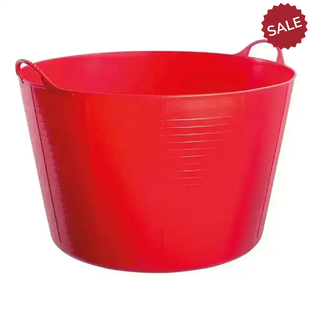 Red Gorilla Flexible Bucket 75L Extra Large Red Buckets & Bowls