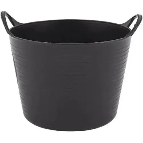Red Gorilla Flexible Micro Tub Black Buckets & Bowls