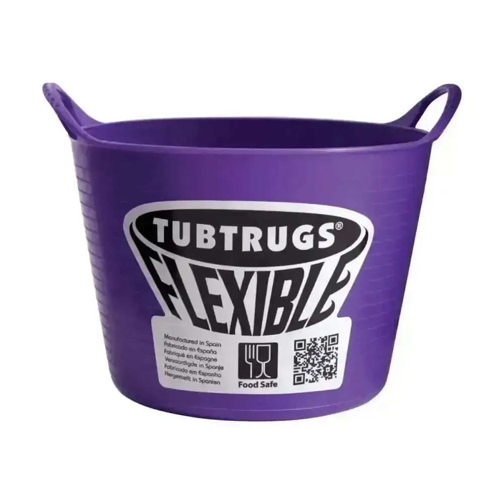 Red Gorilla Flexible Micro Tub Purple Buckets & Bowls