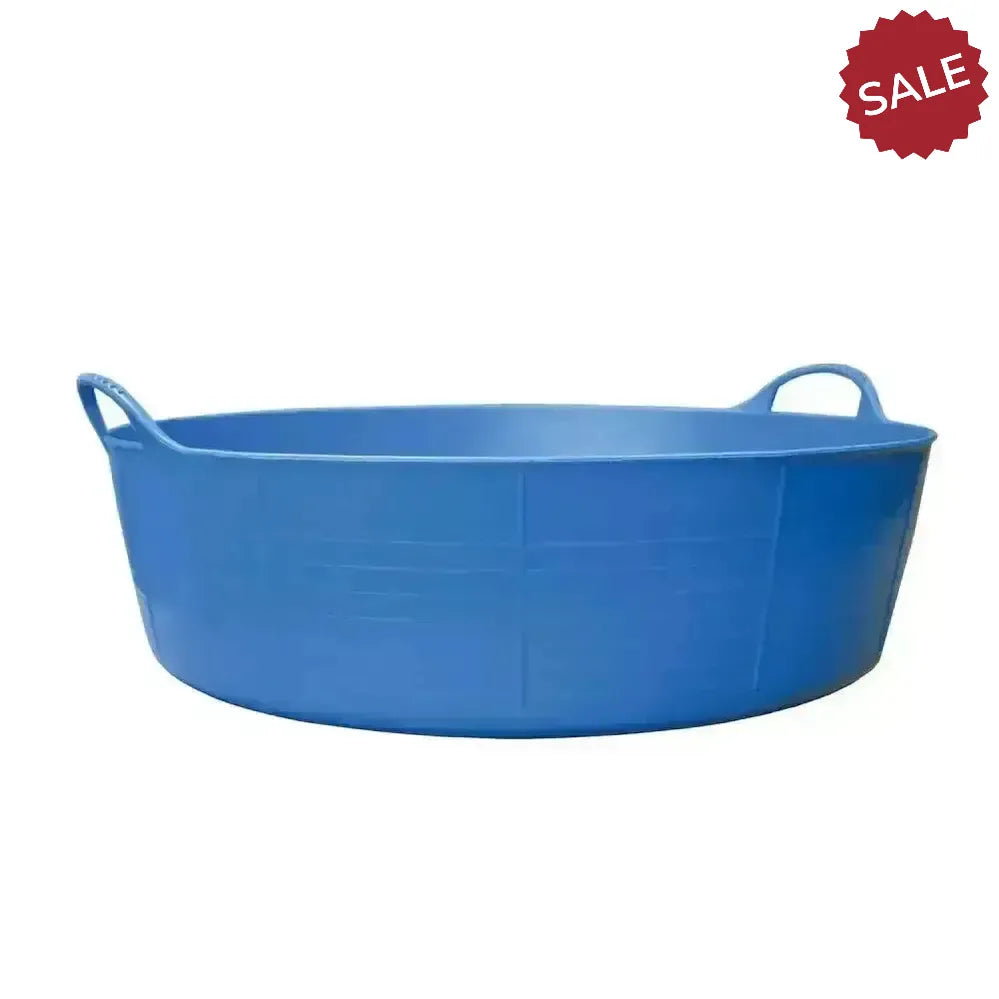 Red Gorilla Flexible Shallow Bucket 15L Small Red Buckets & Bowls