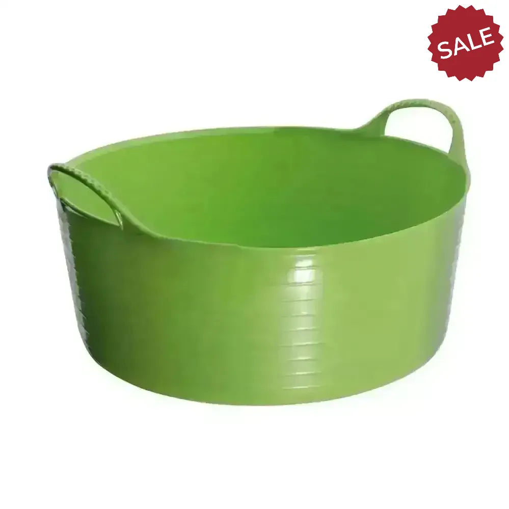 Red Gorilla Flexible Shallow Bucket 15L Small Red Buckets & Bowls