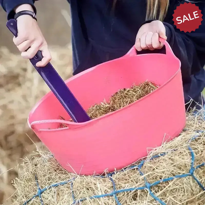 Red Gorilla Flexible Shallow Bucket 15L Small Red Buckets & Bowls