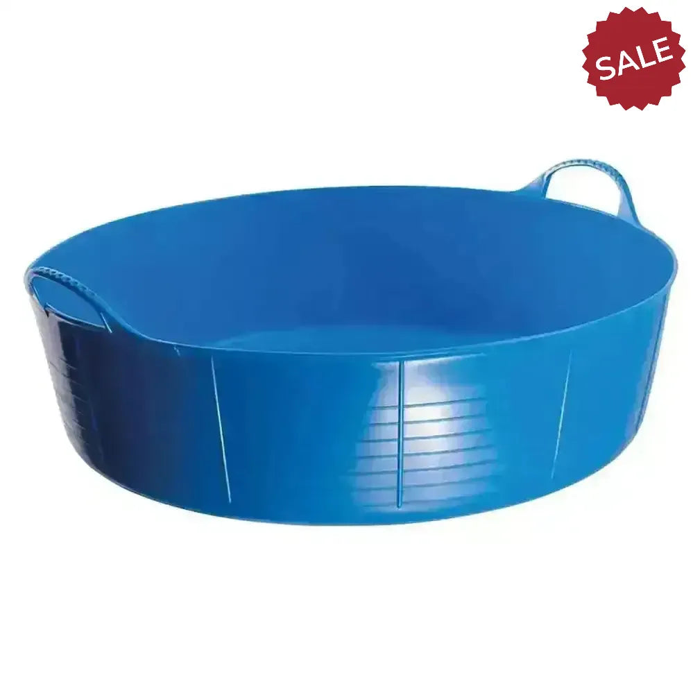 Red Gorilla Flexible Shallow Buckets 35L Large Red Buckets & Bowls