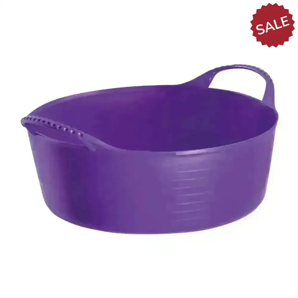 Red Gorilla Flexible Shallow Buckets 5L Mini Red Buckets & Bowls