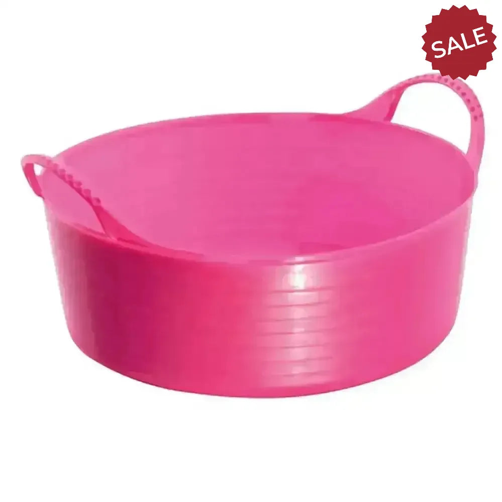 Red Gorilla Flexible Shallow Buckets 5L Mini Red Buckets & Bowls