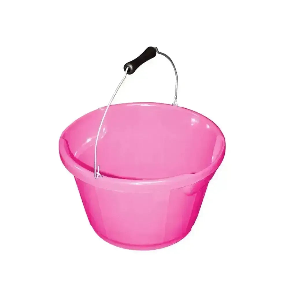 Red Gorilla Plas Feed Bucket 10 Lt Coloured Feed Bucket Pink Buckets & Bowls