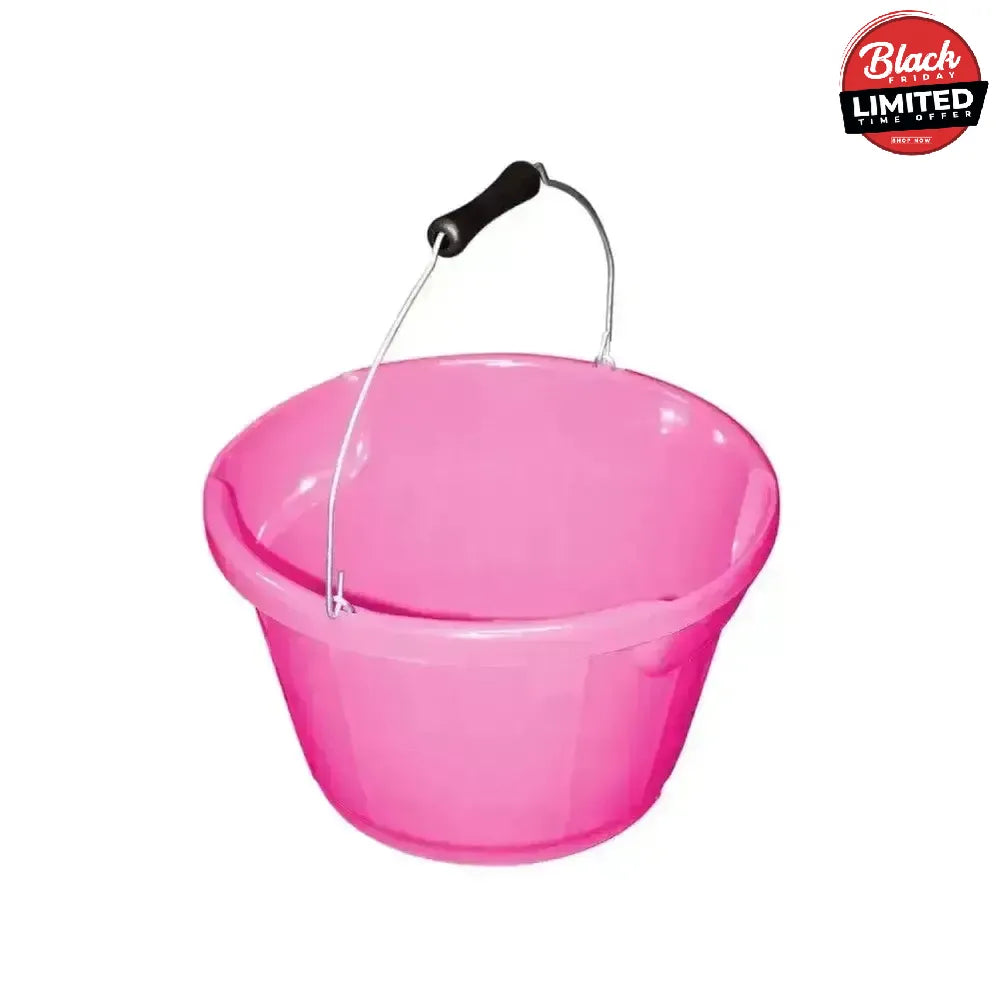 Red Gorilla Plas Feed Bucket 10 Lt Coloured Feed Bucket Red Buckets & Bowls
