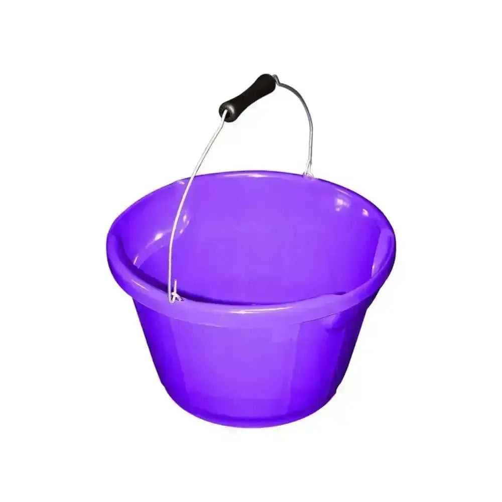 Red Gorilla Plas Feed Bucket 10 Lt Coloured Feed Bucket Purple Buckets & Bowls
