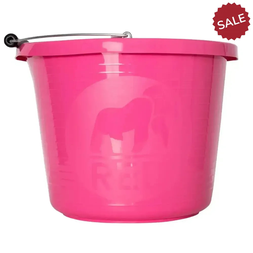 Red Gorilla Premium Buckets Pink 3gallon Buckets & Bowls