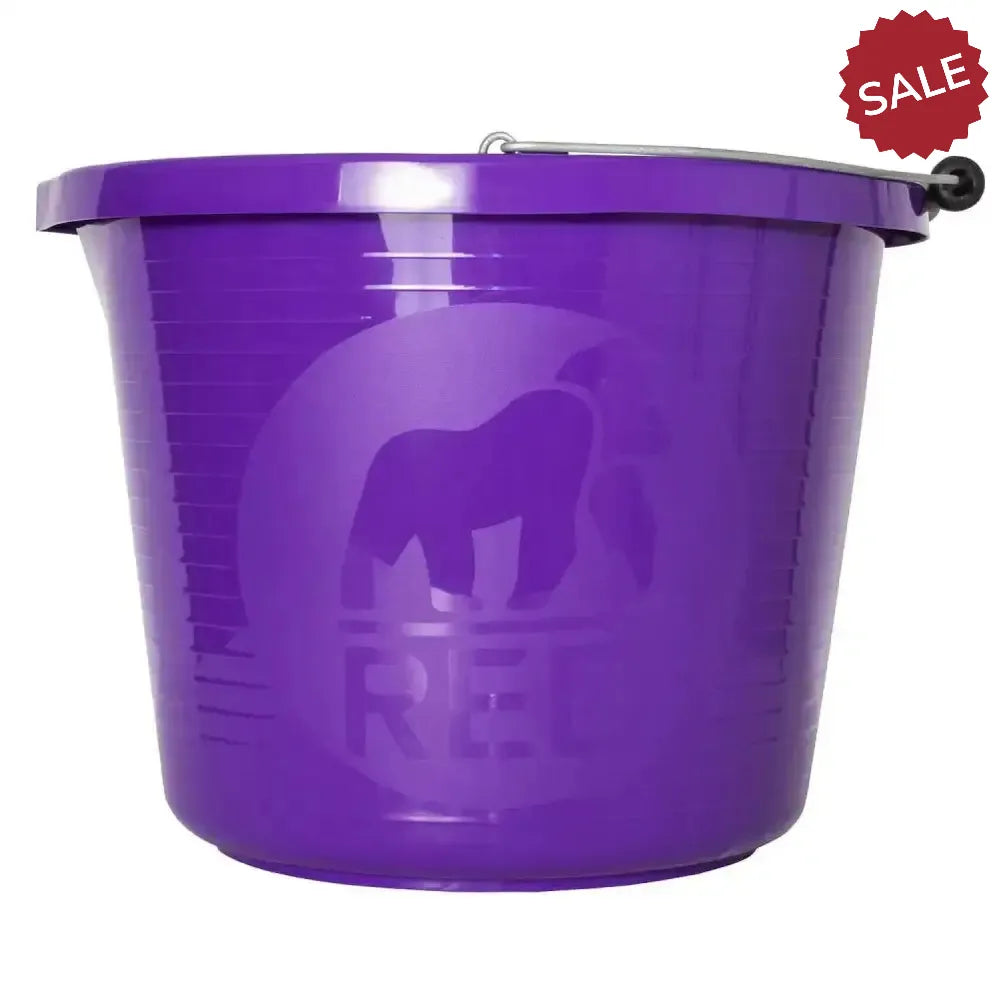 Red Gorilla Premium Buckets Purple 3gallon Buckets & Bowls