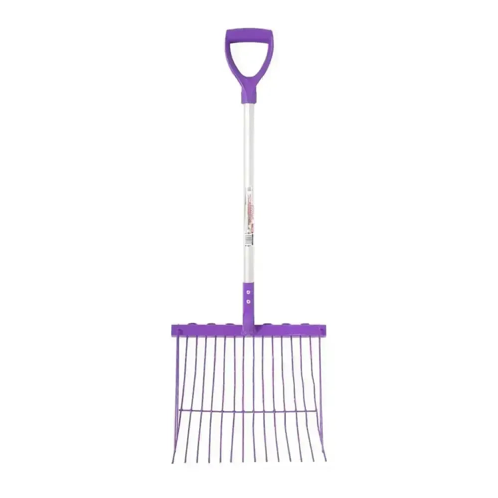 Red Gorilla Riddler Fork Short D Handle Purple Forks