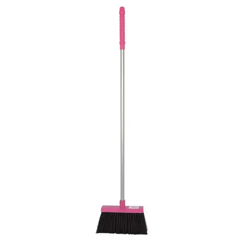 Red Gorilla Tidee Broom Pink Yard Brooms