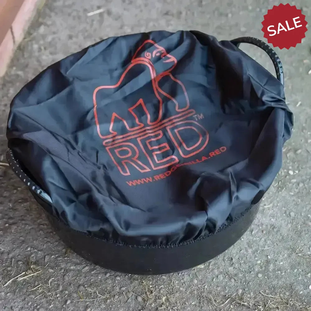 Red Gorilla Tubcover Fabric Feed Bucket Cover Pink Buckets & Bowls